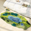Nordic Green Moss Carpet