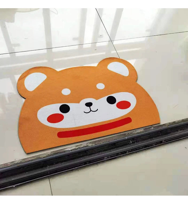 Semicircle Cartoon Door Mat