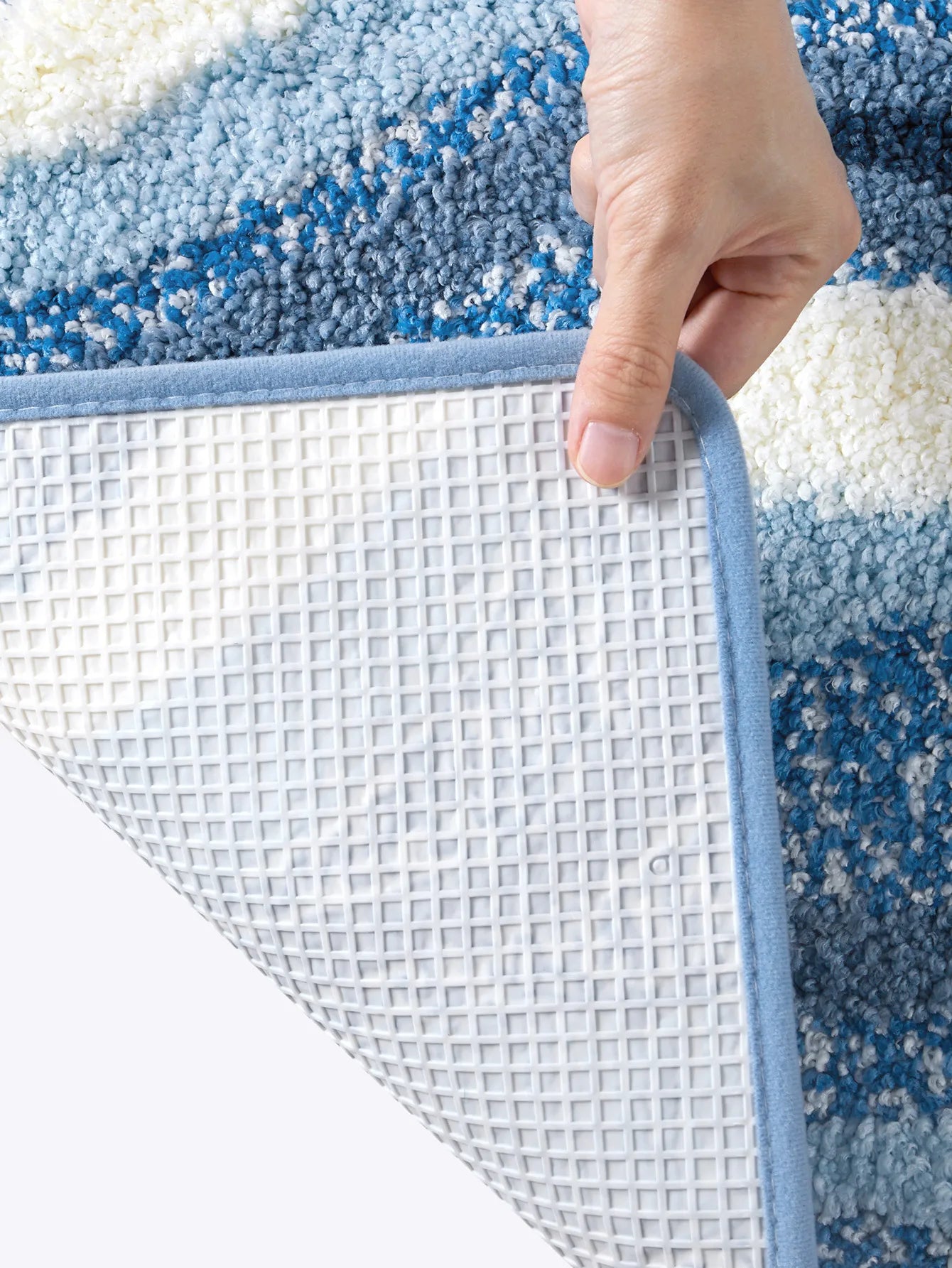Hand-Tufted Wave Area Rug