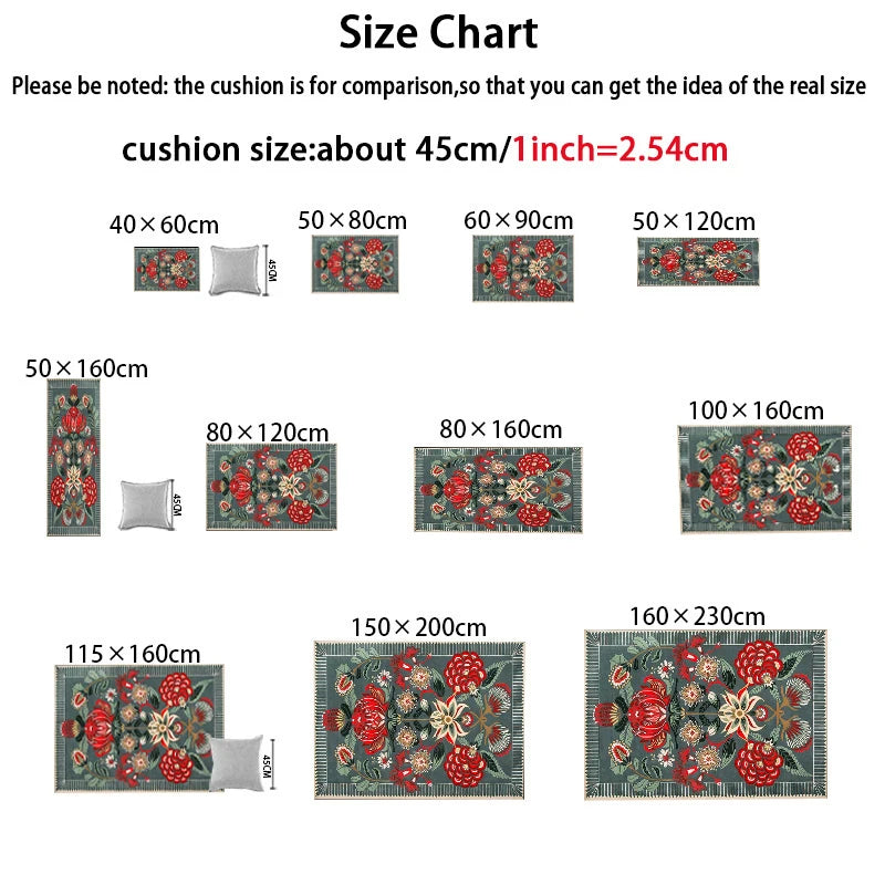 Cute Abstract Cashmere Carpet