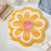 Simple Flower Cashmere Carpet