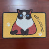 Cartoon Corgi Welcome Doormat