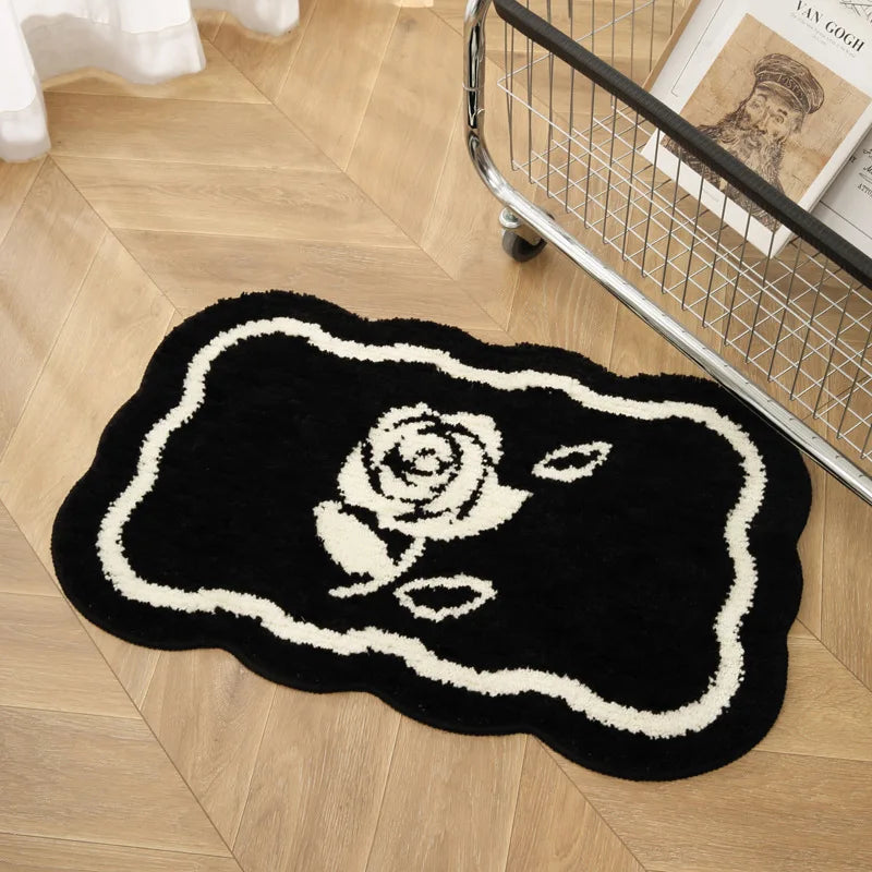 Black White Cashmere Carpet