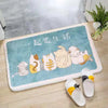 Cute Washable Bathroom Mat