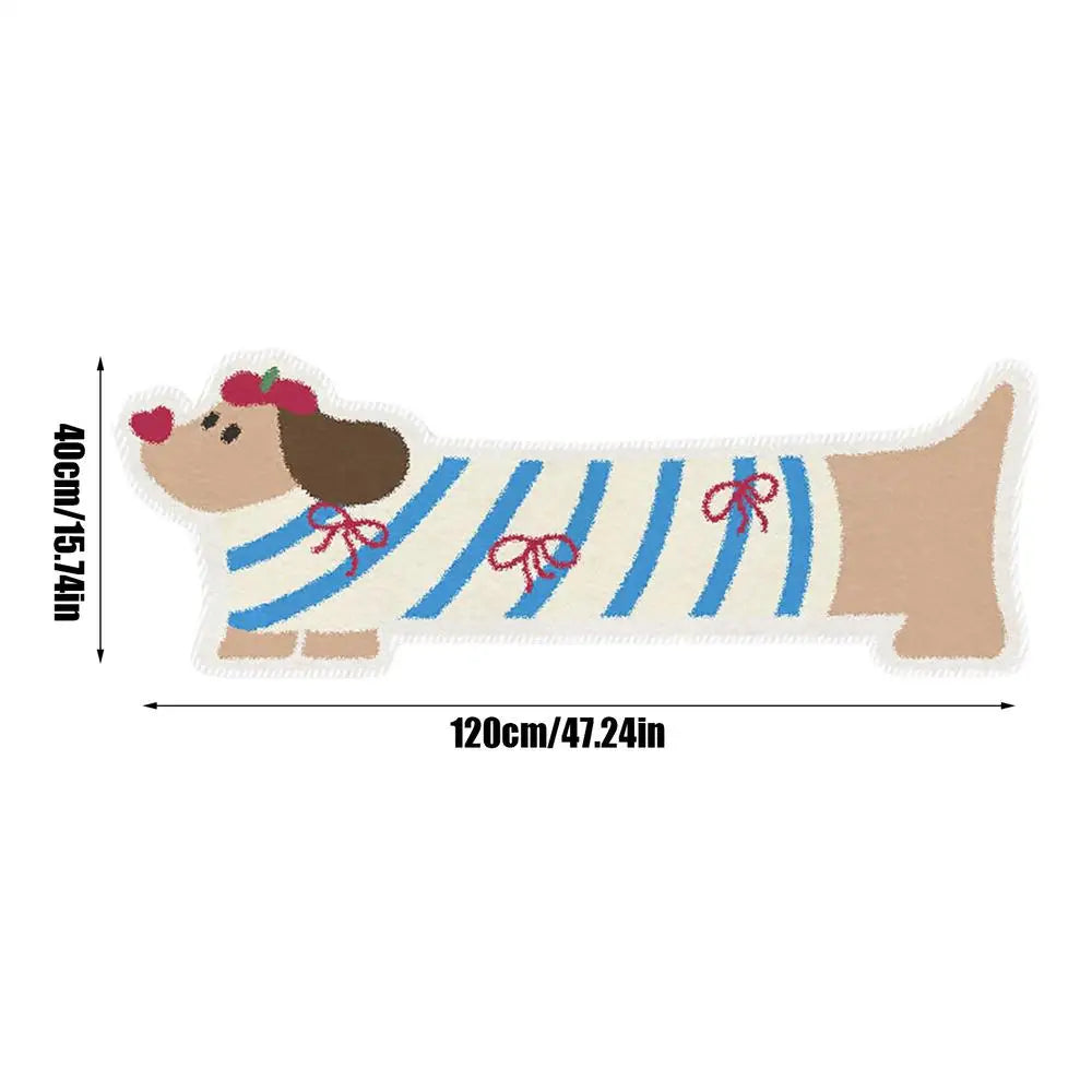 Hugging Cat Bathroom Rug