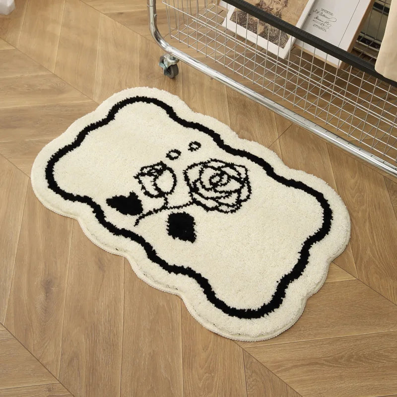 Black White Cashmere Carpet