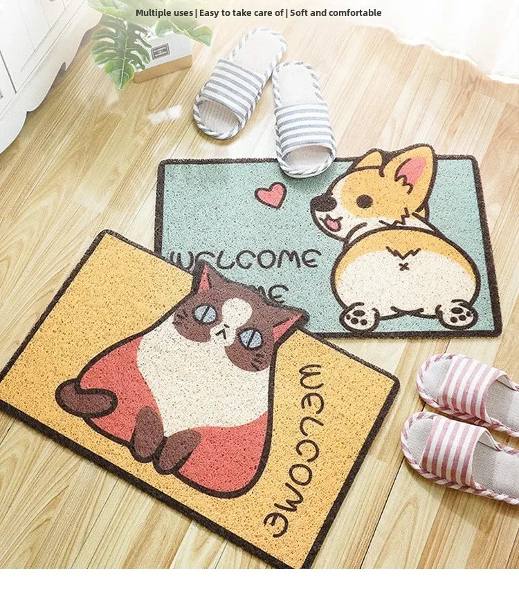 Cartoon Pet Entrance Doormat