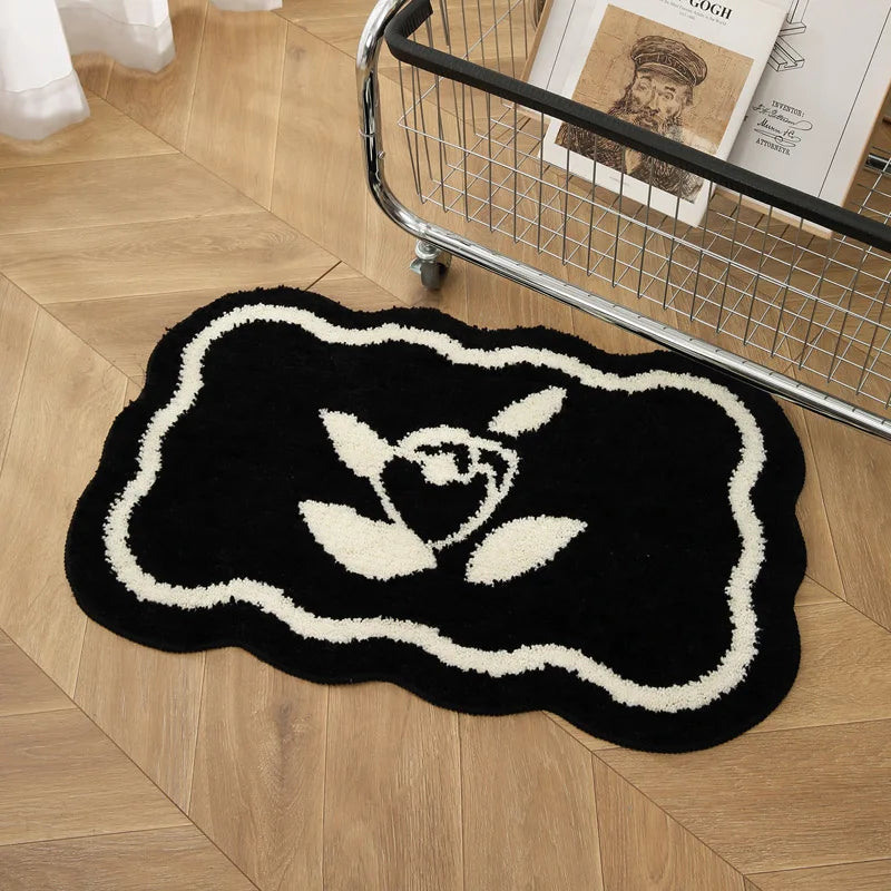 Black White Cashmere Carpet