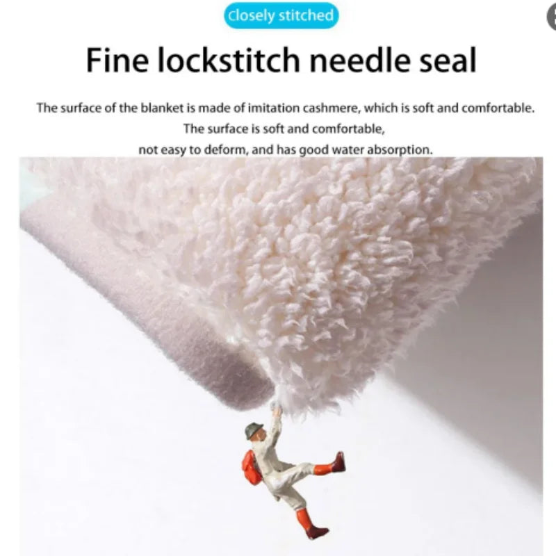 Cute Cartoon Cashmere Carpet