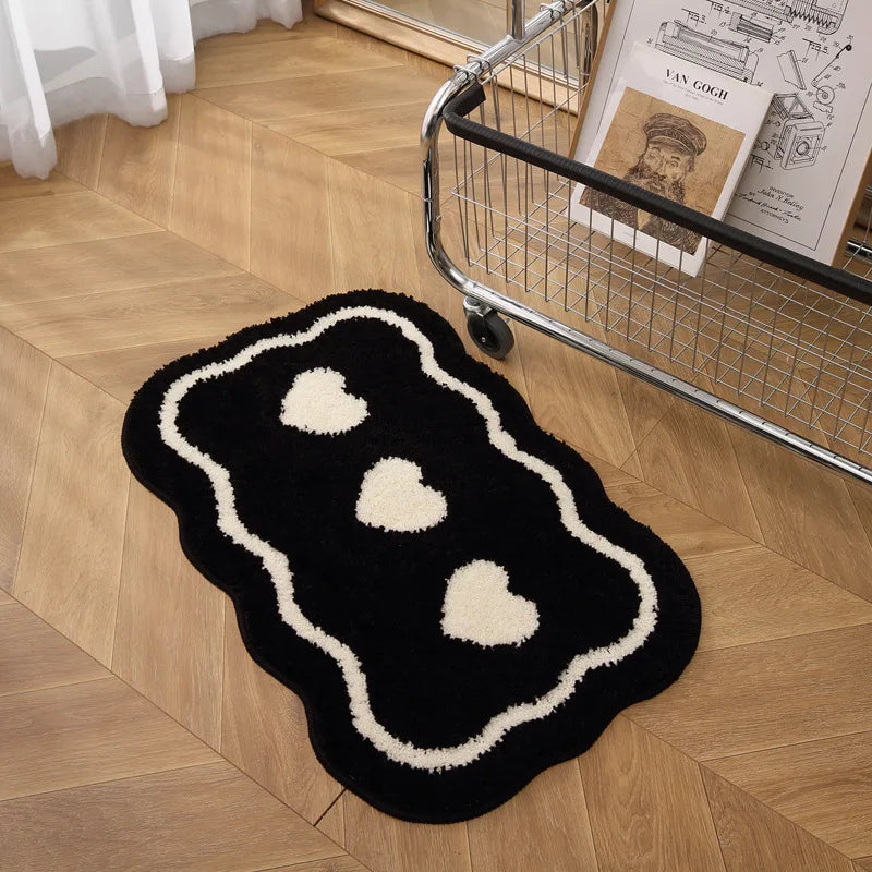 Black White Cashmere Carpet
