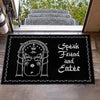 Hi Bye Cats Doormat
