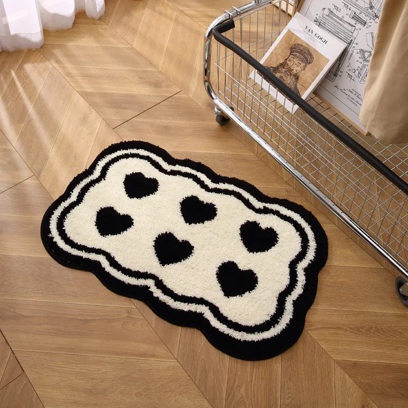 Black White Cashmere Carpet