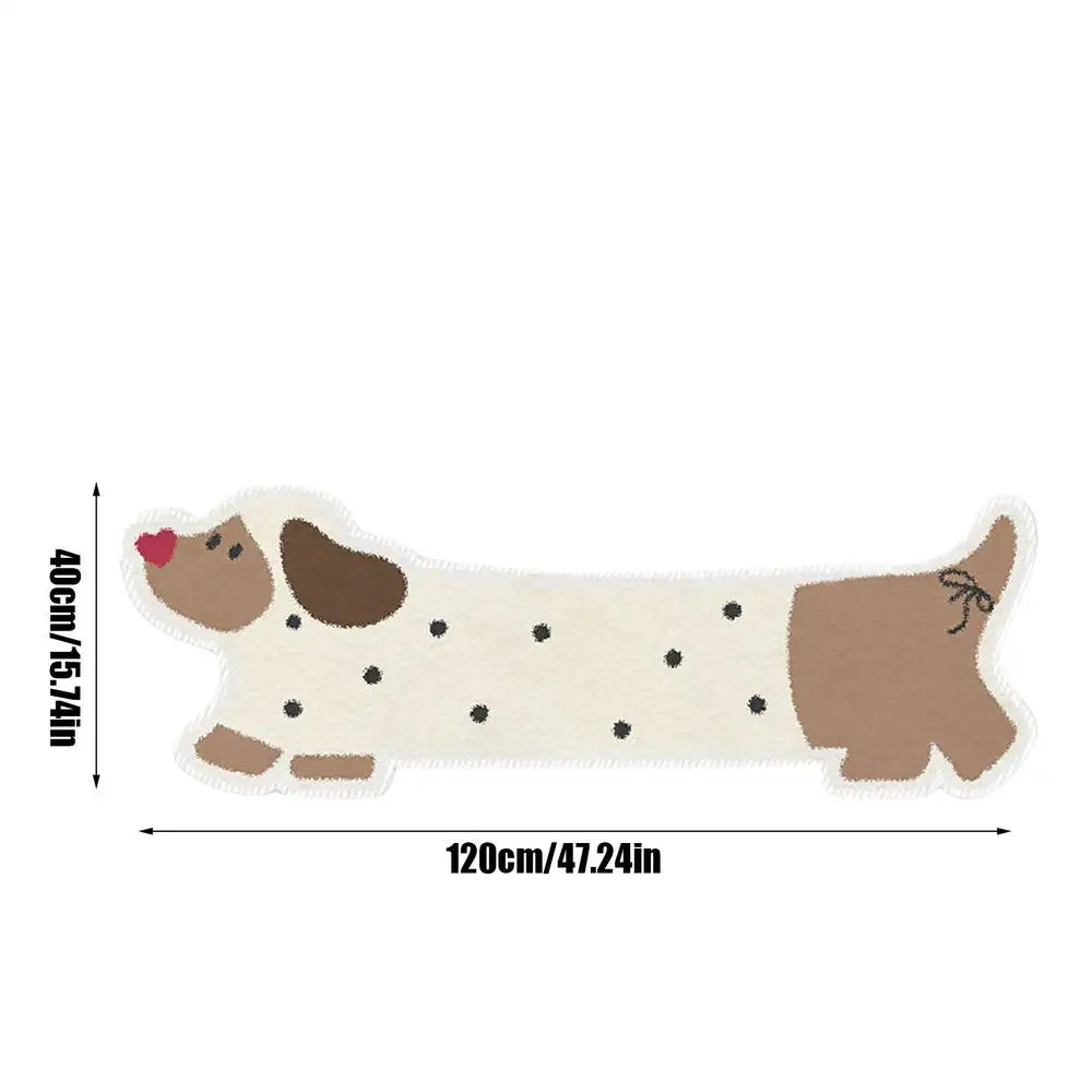 Hugging Cat Bathroom Rug