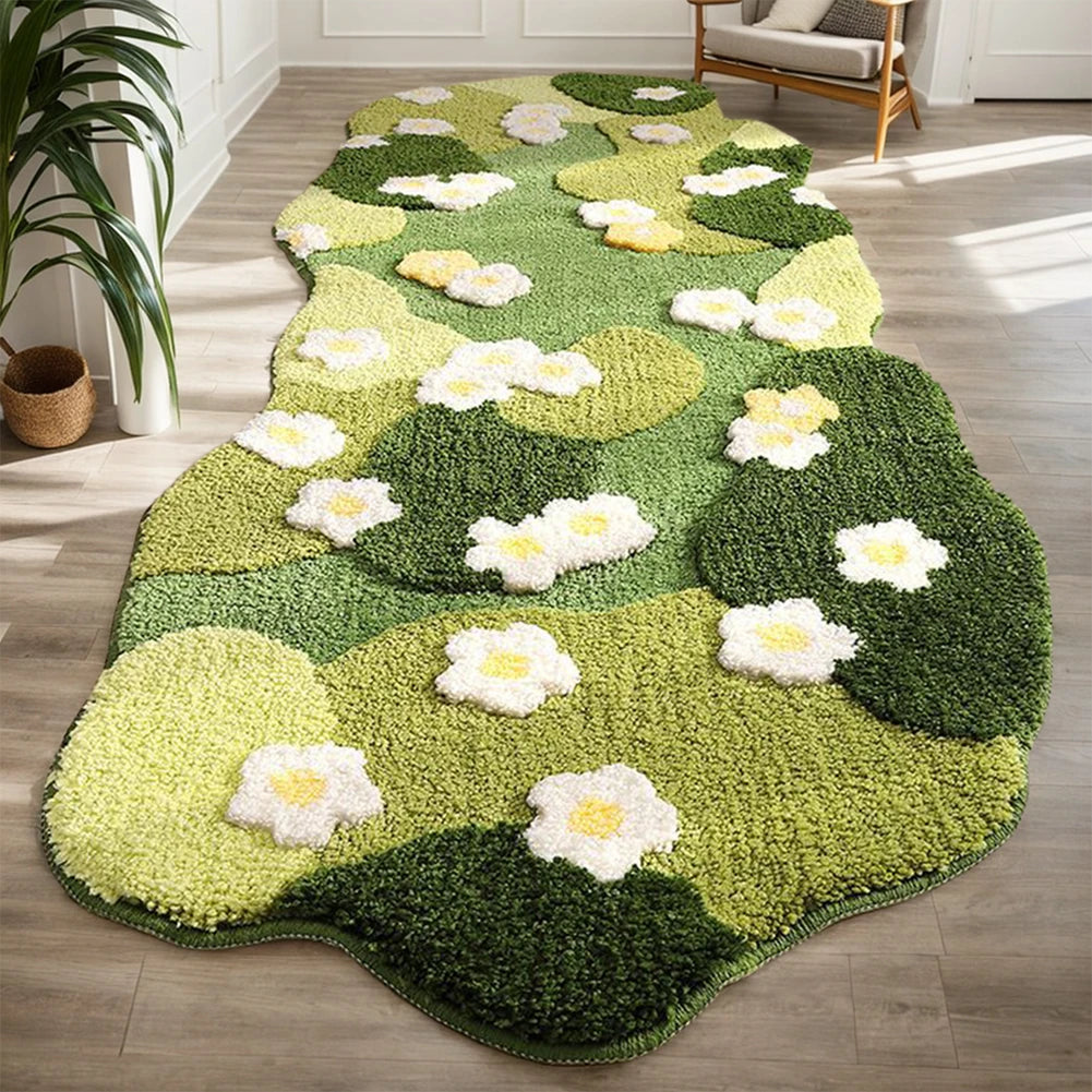 3D Moss Lawn Rug