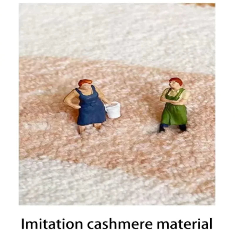 Cute Cartoon Cashmere Carpet
