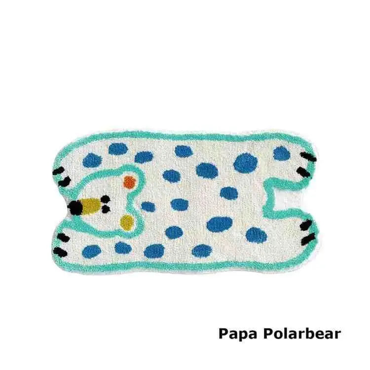 Cartoon Animal Cashmere Rug