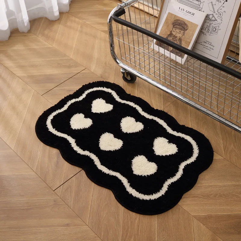 Black White Cashmere Carpet