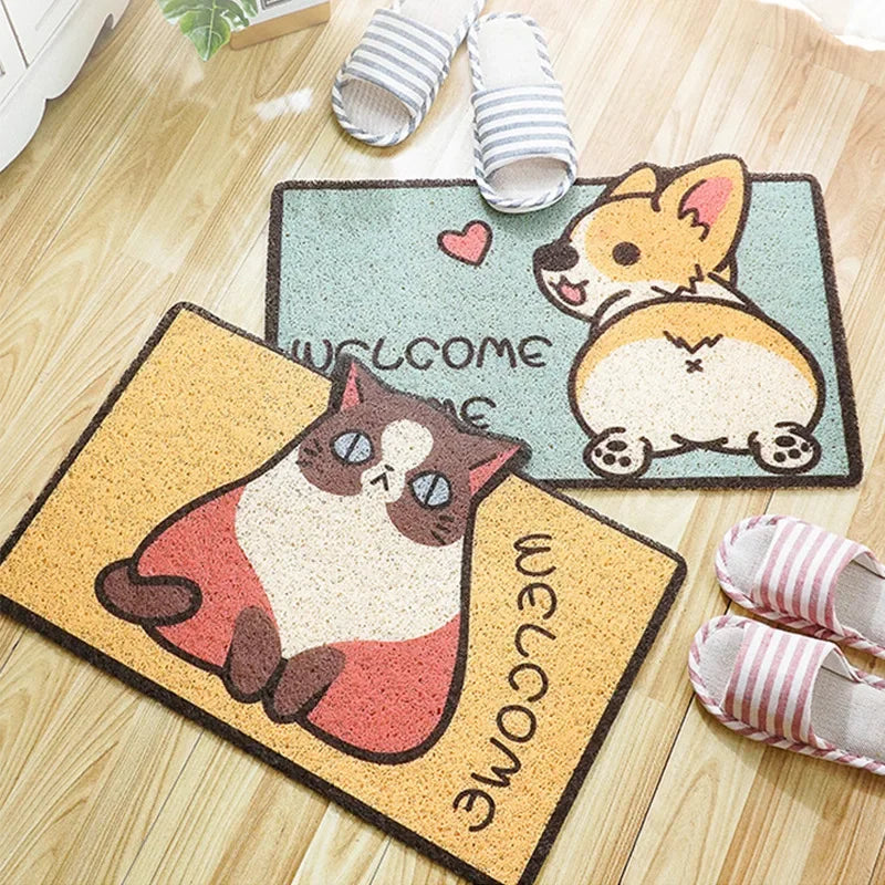 Cartoon Pet Entrance Doormat