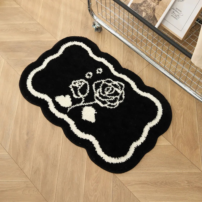 Black White Cashmere Carpet