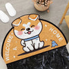 Cartoon Semicircle Entrance Mat