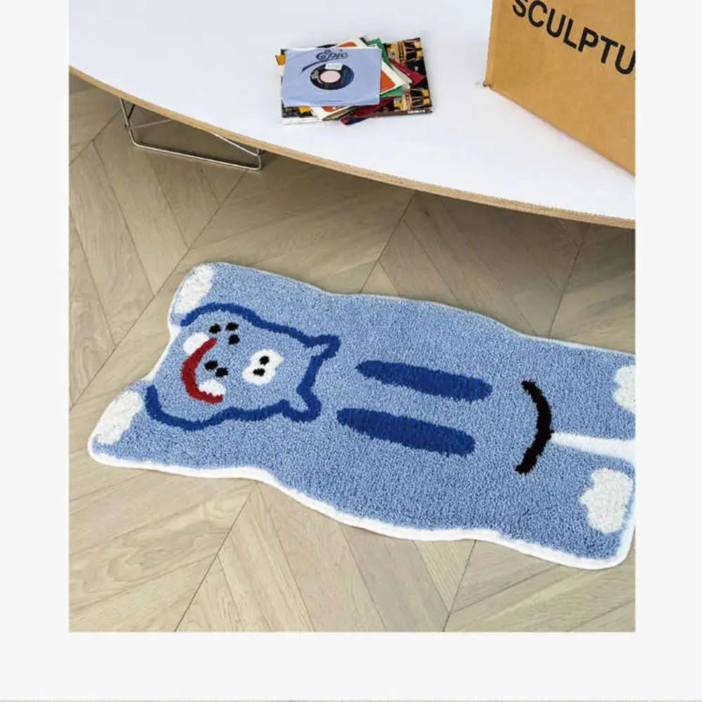 Cartoon Animal Cashmere Rug