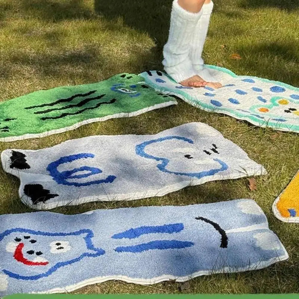 Cartoon Animal Cashmere Rug