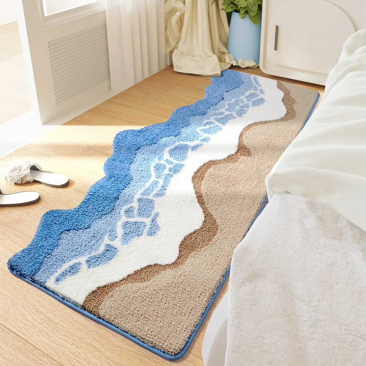 Hand-Tufted Wave Area Rug
