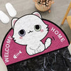 Cartoon Semicircle Entrance Mat
