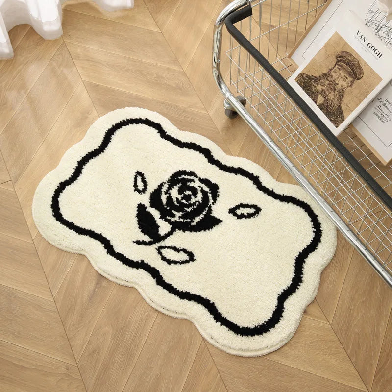 Black White Cashmere Carpet