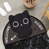 Cartoon Semicircle Entrance Mat