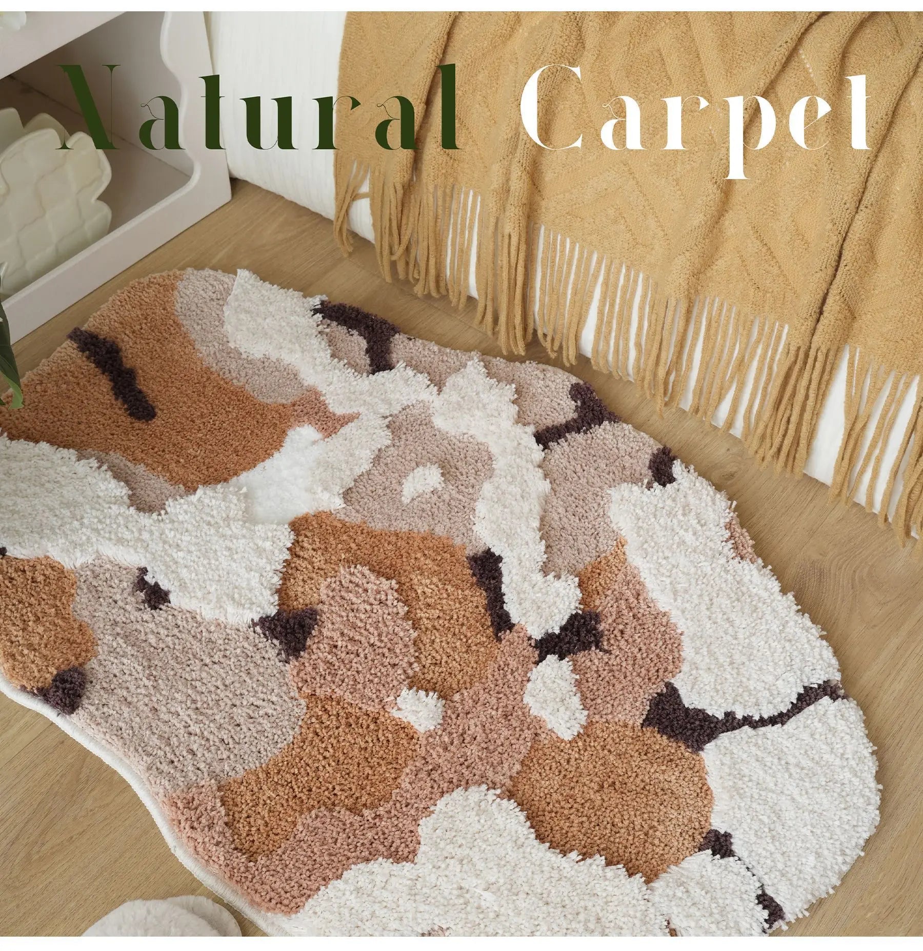 Cute Cartoon Cashmere Carpet
