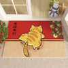 Cat Dog Welcome Mat