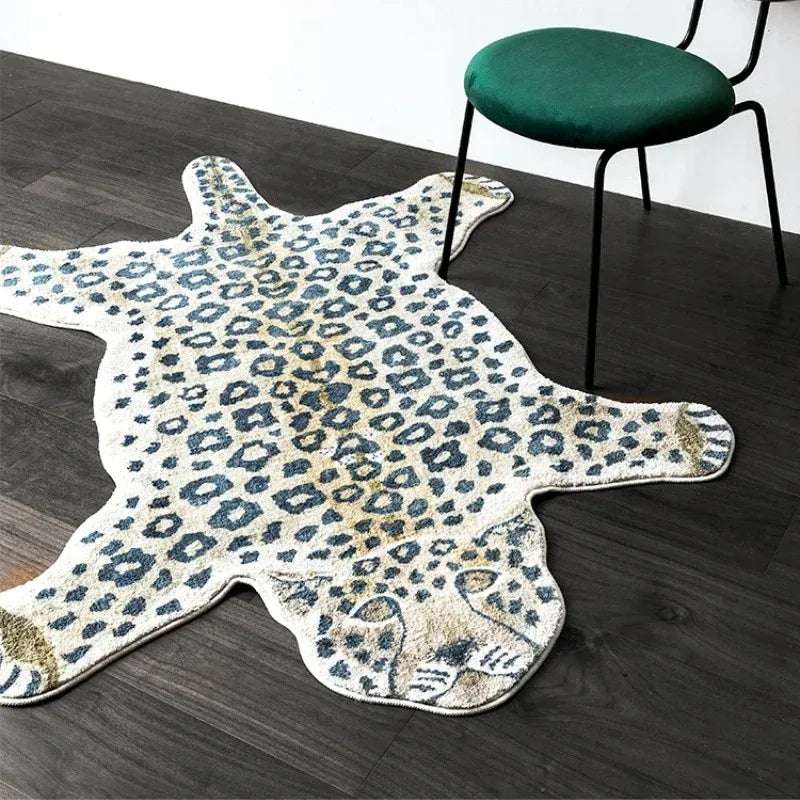 Leopard Pattern Area Rug