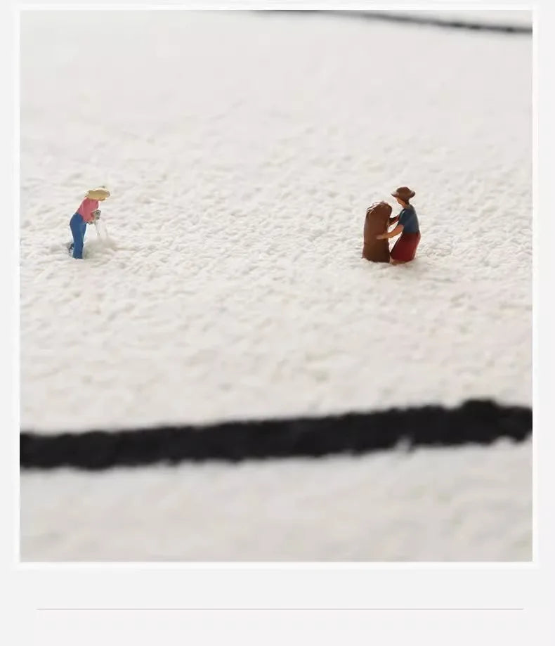 Black White Cashmere Carpet
