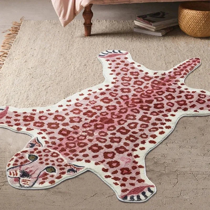 Leopard Pattern Area Rug